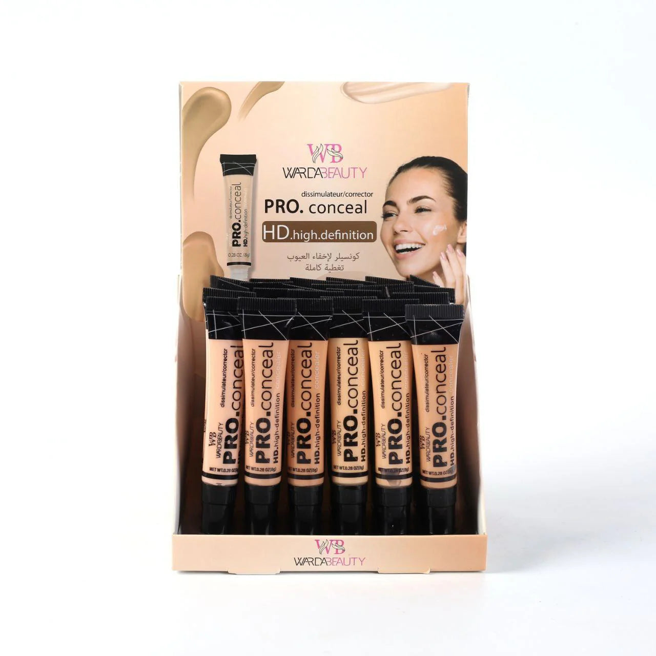 Warda Beauty - HD Pro Conceal (Original) Color Ivory